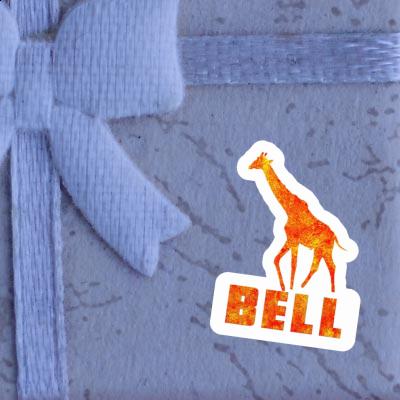 Girafe Autocollant Bell Notebook Girafe Autocollant Bell Notebook Image