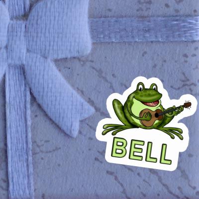 Bell Sticker Gitarrenfrosch Image