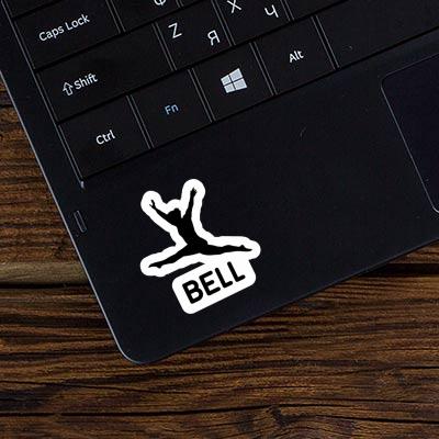 Bell Aufkleber Gymnastin Notebook Bell Aufkleber Gymnastin Gift package Image