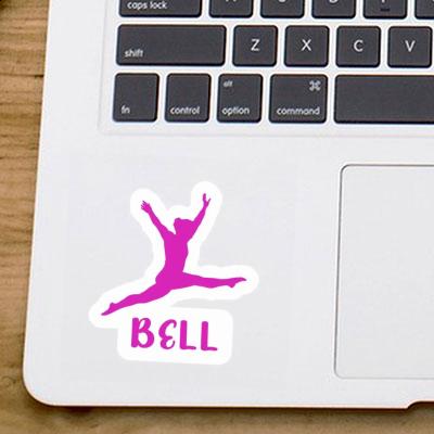 Bell Sticker Gymnastin Image