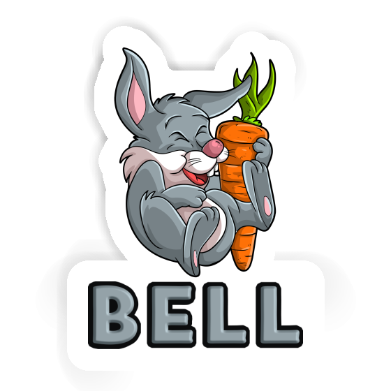 Autocollant Bell Lapin de Pâques Autocollant Bell Lapin de Pâques Image