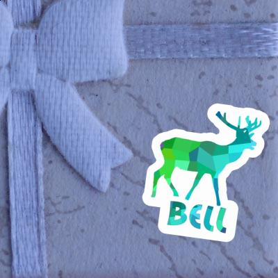 Autocollant Cerf Bell Laptop Image
