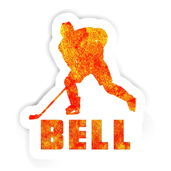 Autocollant Joueur de hockey Bell Laptop Autocollant Joueur de hockey Bell Laptop Image