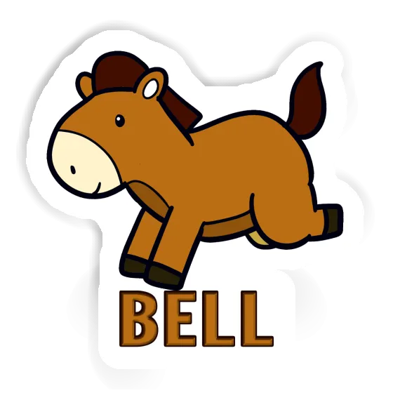Autocollant Bell Cheval Laptop Autocollant Bell Cheval Laptop Image
