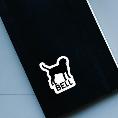 Sticker Dog Bell Notebook Sticker Dog Bell Gift package Image