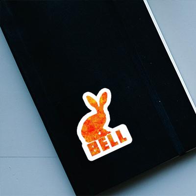 Bell Autocollant Lapin Bell Autocollant Lapin Image
