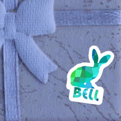 Lapin Autocollant Bell Lapin Autocollant Bell Image