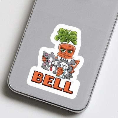 Carotte monstrueuse Autocollant Bell Gift package Image