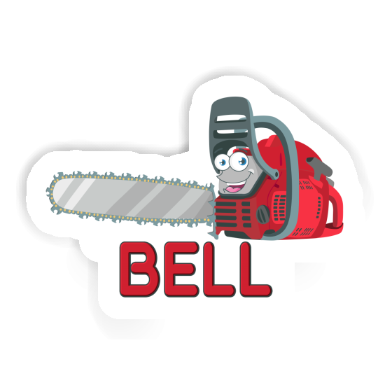 Bell Aufkleber Kettensäge Image