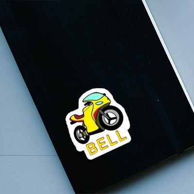 Sticker Bell Motorrad Notebook Sticker Bell Motorrad Gift package Image