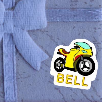 Bell Autocollant Motocyclette Bell Autocollant Motocyclette Image