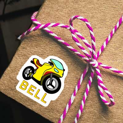Sticker Bell Motorrad Notebook Sticker Bell Motorrad Gift package Image