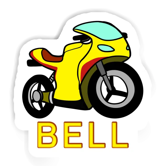 Sticker Bell Motorrad Notebook Sticker Bell Motorrad Notebook Image