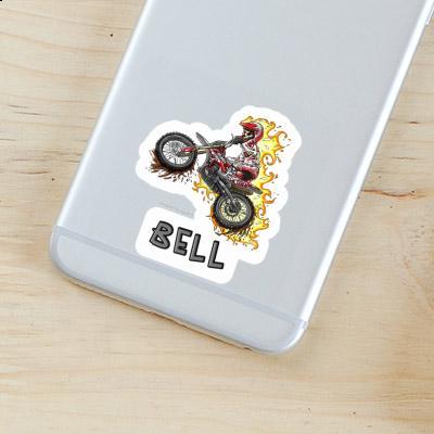Dirt Biker Autocollant Bell Notebook Image