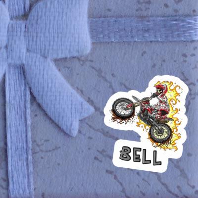 Dirt Biker Autocollant Bell Image