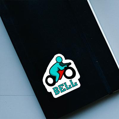 Sticker Bell Motorradfahrer Notebook Sticker Bell Motorradfahrer Notebook Image
