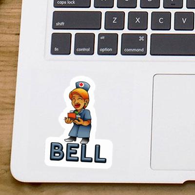 Infirmière Autocollant Bell Notebook Infirmière Autocollant Bell Gift package Image