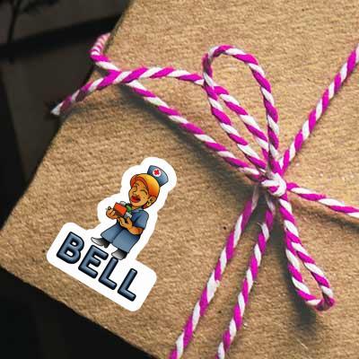 Infirmière Autocollant Bell Laptop Image