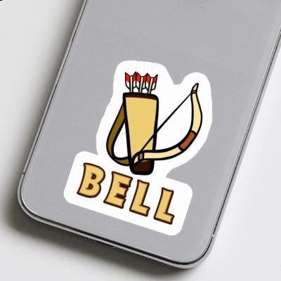 Bell Sticker Arrow Bow Laptop Image