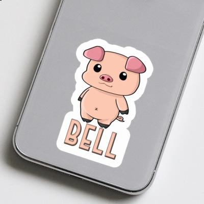 Bell Sticker Pigg Bell Sticker Pigg Image