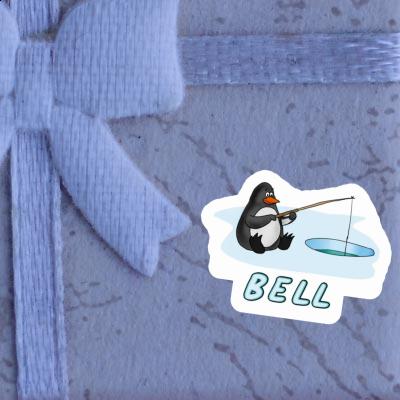 Autocollant Pingouin pêcheur Bell Laptop Autocollant Pingouin pêcheur Bell Laptop Image