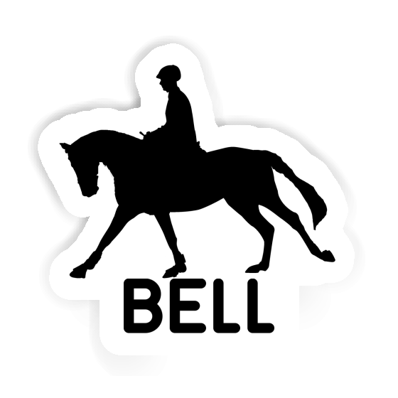 Autocollant Cavalière Bell Autocollant Cavalière Bell Image