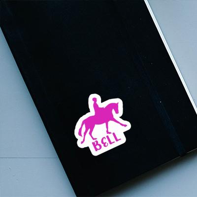 Bell Autocollant Cavalière Laptop Bell Autocollant Cavalière Laptop Image