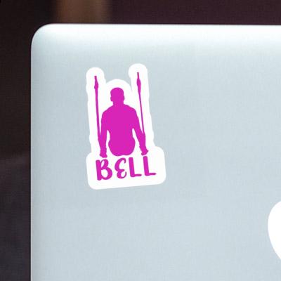 Autocollant Gymnaste aux anneaux Bell Laptop Autocollant Gymnaste aux anneaux Bell Laptop Image