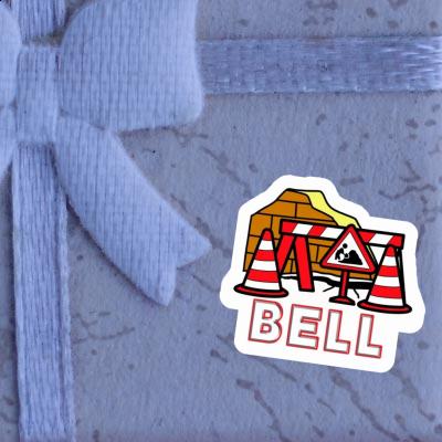 Baustelle Sticker Bell Baustelle Sticker Bell Image