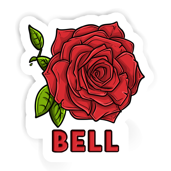 Bell Autocollant Fleur de rose Laptop Bell Autocollant Fleur de rose Laptop Image