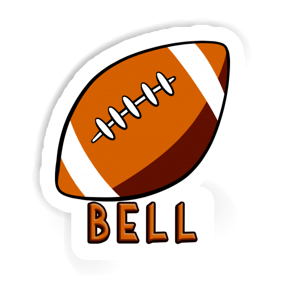 Bell Sticker Rugby Notebook Bell Sticker Rugby Gift package Image