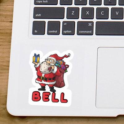 Autocollant Bell Père Noël Laptop Autocollant Bell Père Noël Laptop Image
