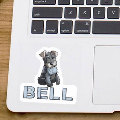 Sticker Bell Schnauzer Notebook Sticker Bell Schnauzer Gift package Image