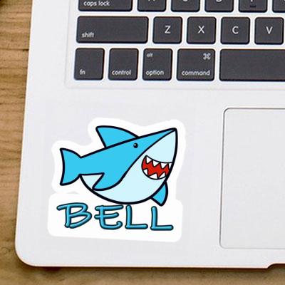 Autocollant Bell Requin Laptop Autocollant Bell Requin Laptop Image