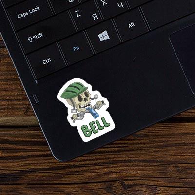 Autocollant Bell Vététiste Laptop Autocollant Bell Vététiste Laptop Image