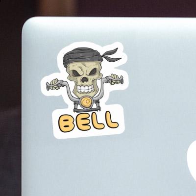 Autocollant Motard Bell Notebook Image