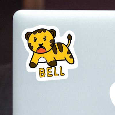 Baby-Tiger Aufkleber Bell Notebook Baby-Tiger Aufkleber Bell Gift package Image