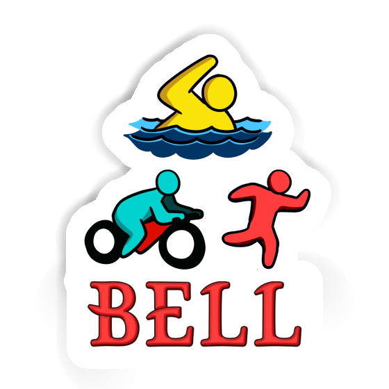 Triathlet Sticker Bell Notebook Triathlet Sticker Bell Notebook Image