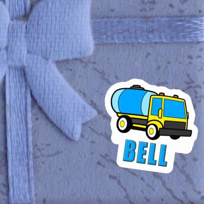 Sticker Bell Water Truck Laptop Image