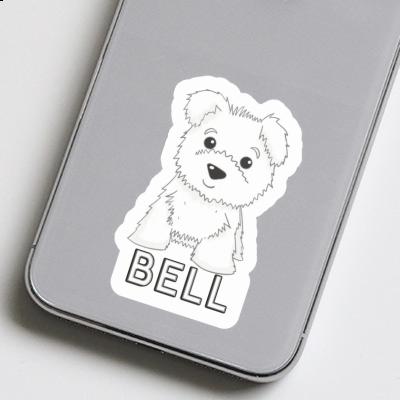 Autocollant Bell Westie Laptop Image