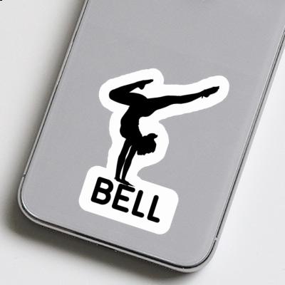 Bell Sticker Yoga-Frau Laptop Bell Sticker Yoga-Frau Laptop Image