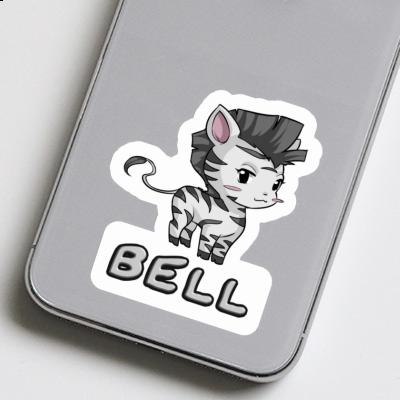 Zebra Sticker Bell Notebook Zebra Sticker Bell Notebook Image