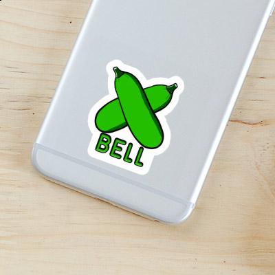 Courgette Autocollant Bell Notebook Courgette Autocollant Bell Notebook Image