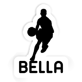 Bella Sticker Basketball Player Image