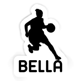 Bella Sticker Basketball Player Image