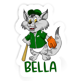 Cat Sticker Bella Image