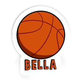 Basketball Ball Sticker Bella Image