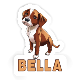 Sticker Boxer Dog Bella Image