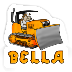 Sticker Bella Bulldozer Image