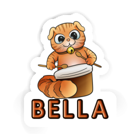 Drummer Sticker Bella Image